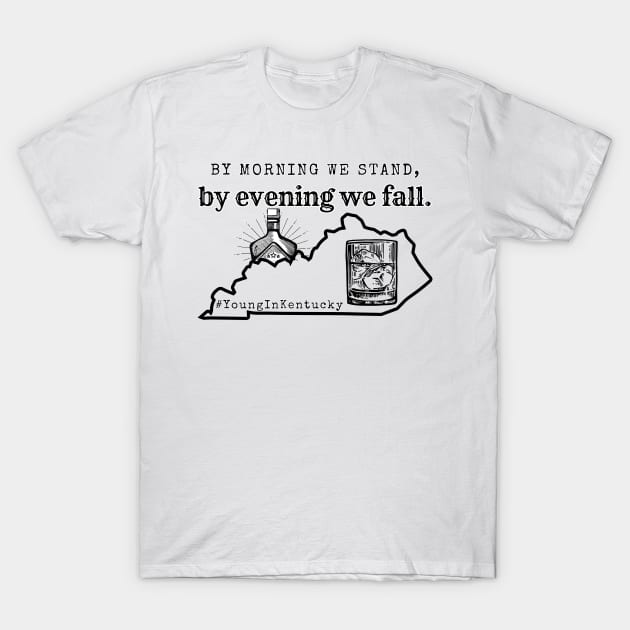 Kentucky Bourbon Play on Words T-Shirt by TheMavenMedium
